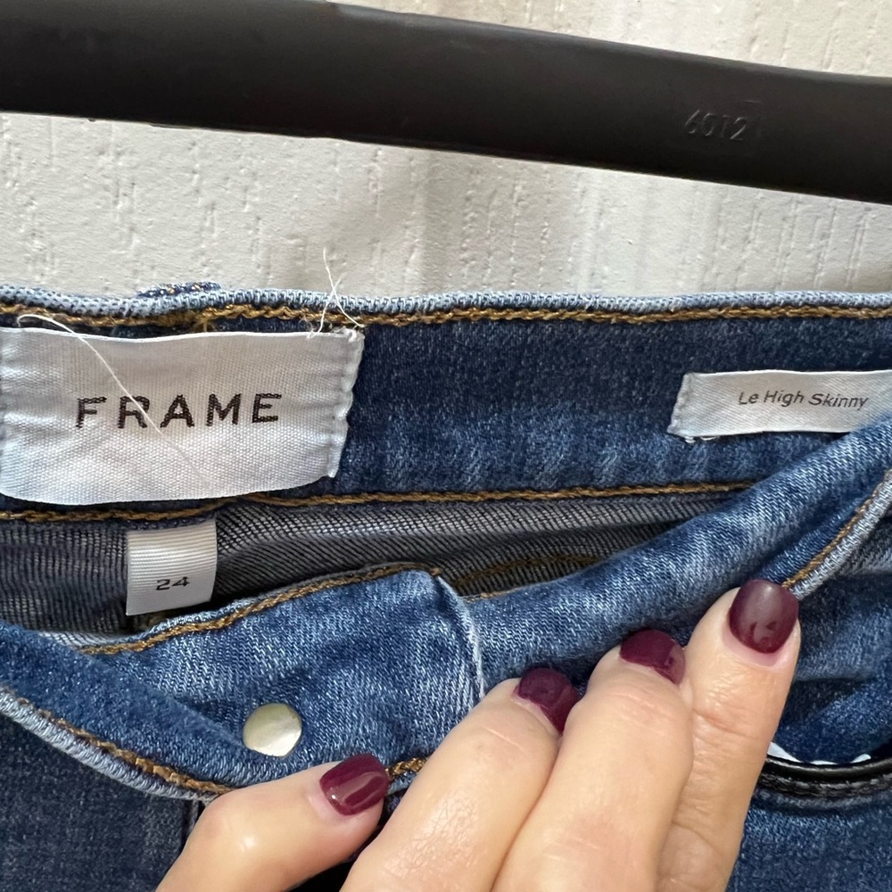 Frame Denim Le High Skinny Jeans “Serrano” - Picture 4 of 5